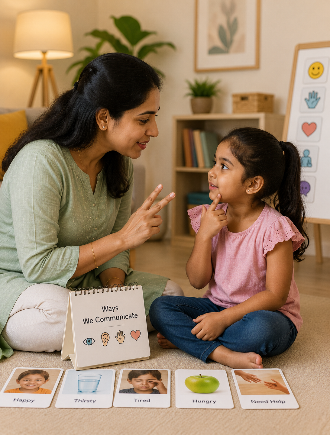 Parent understanding a child's emotional response