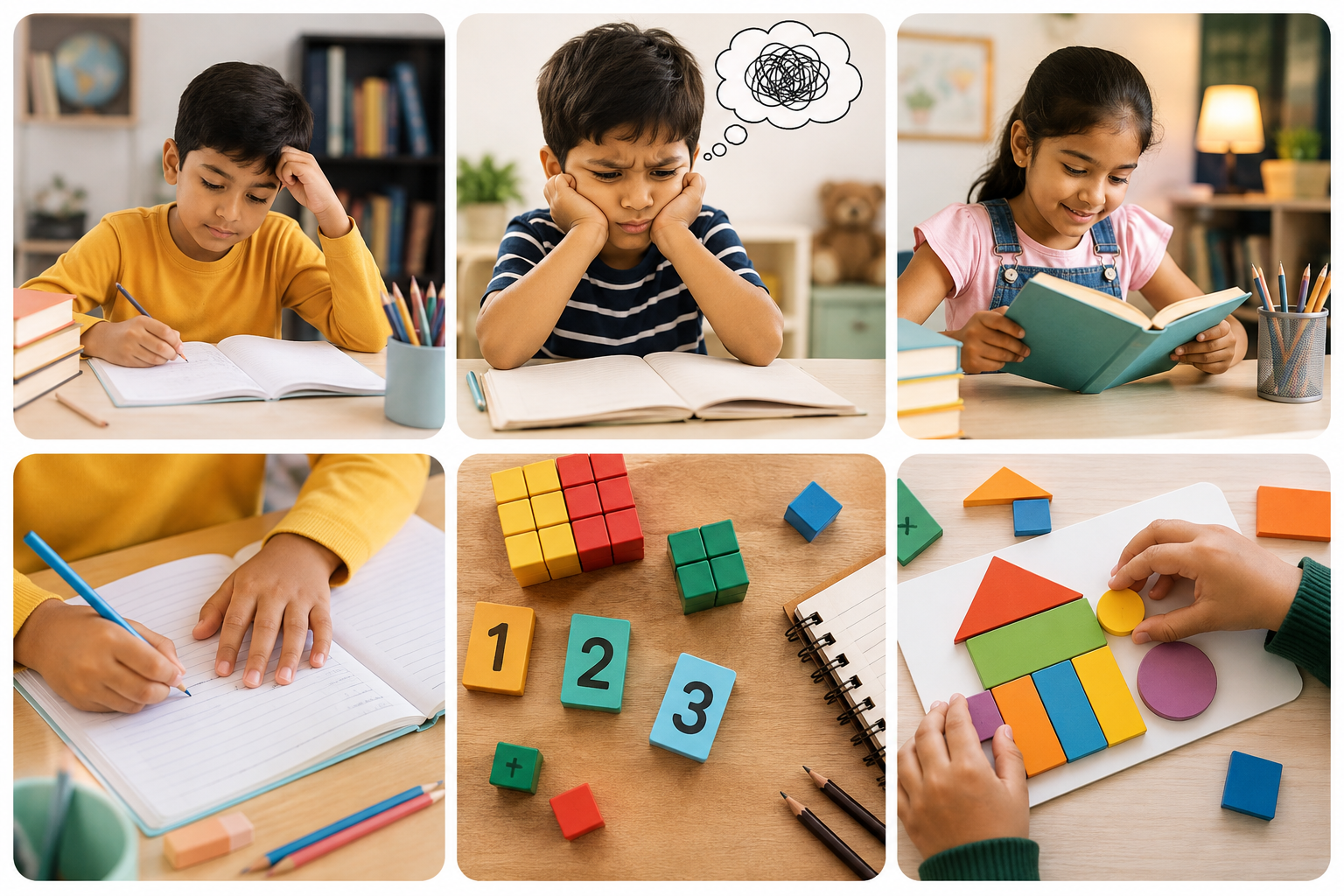 Child receiving behavioural and emotional support